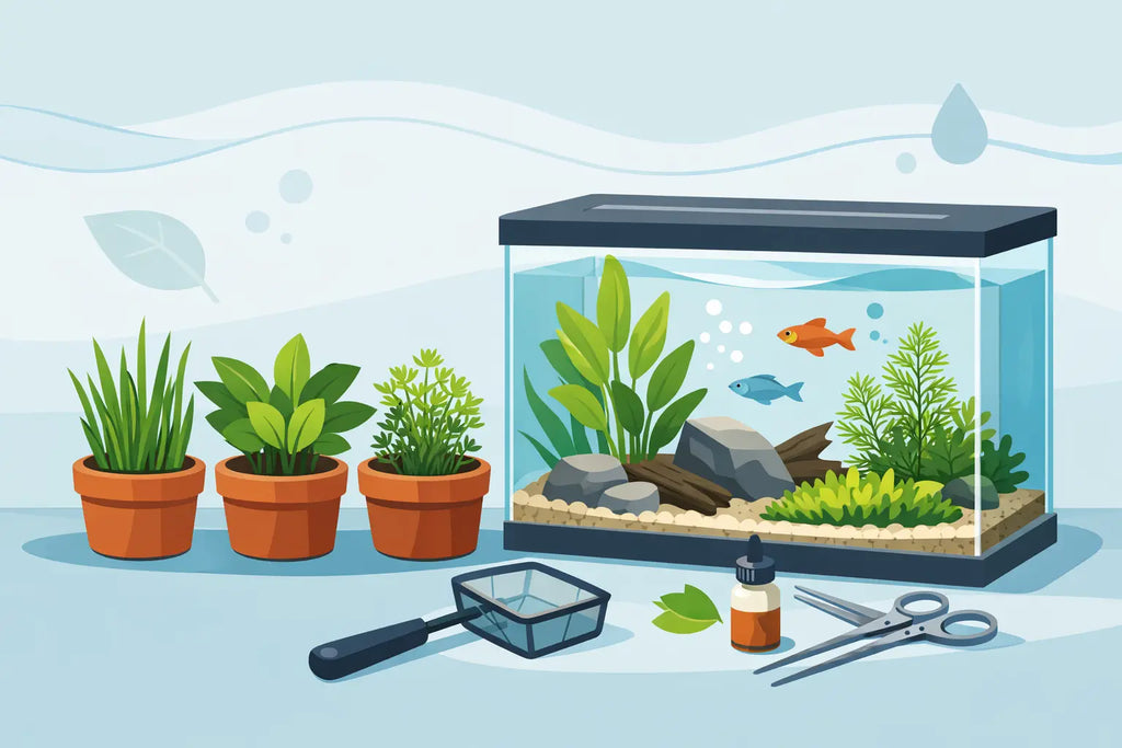 Beginner Aquarium Plant Bundle Basics – Aqua Leaf Aquatics
